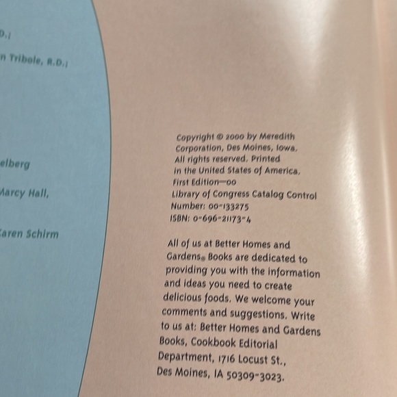 The Smart Diet cookbook by Better Homes and Gardens - Picture 4 of 5